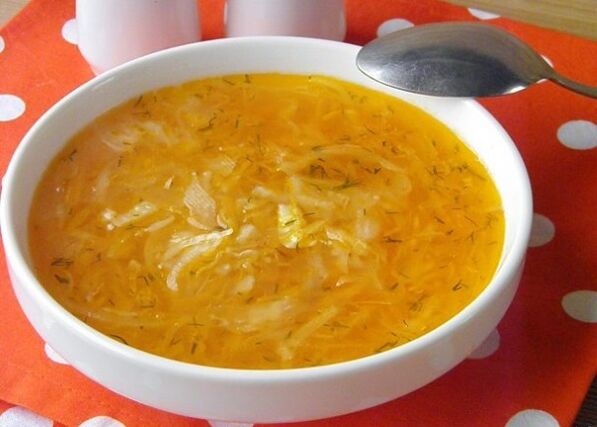 Cabbage soup on the menu for those who want to lose weight through sauerkraut