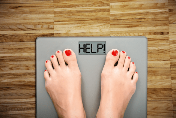 As they lose weight