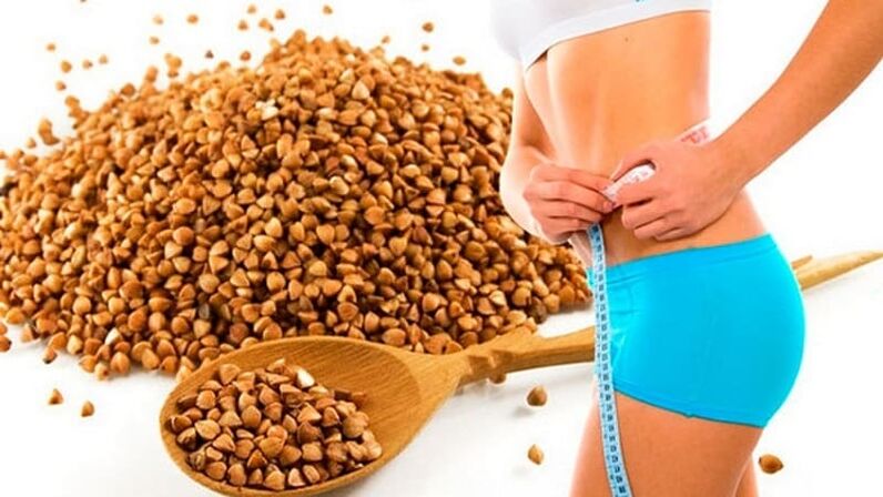 Measure your waistline during the buckwheat diet
