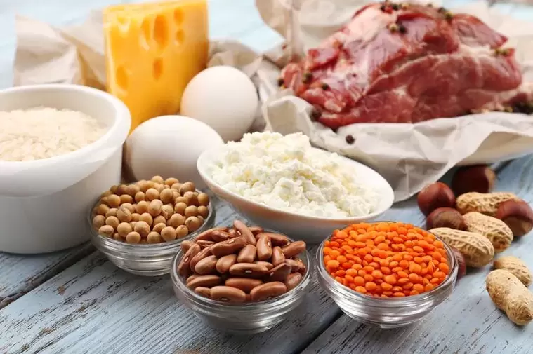 Products for a protein diet